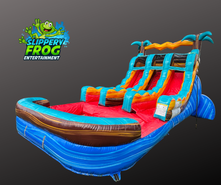 15' Tropic Shock Double Lane
